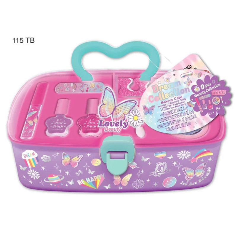 Carryall Makeup Case Dream Collection Tie Dye Butterfly
