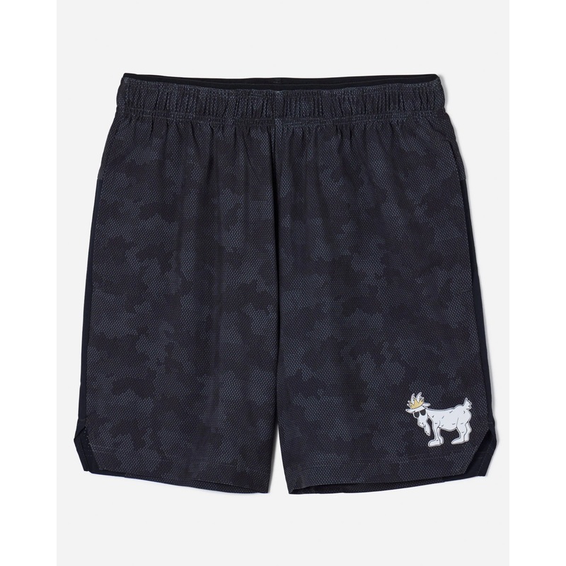 GOAT USA Black Camo 7 Athletic Shorts
