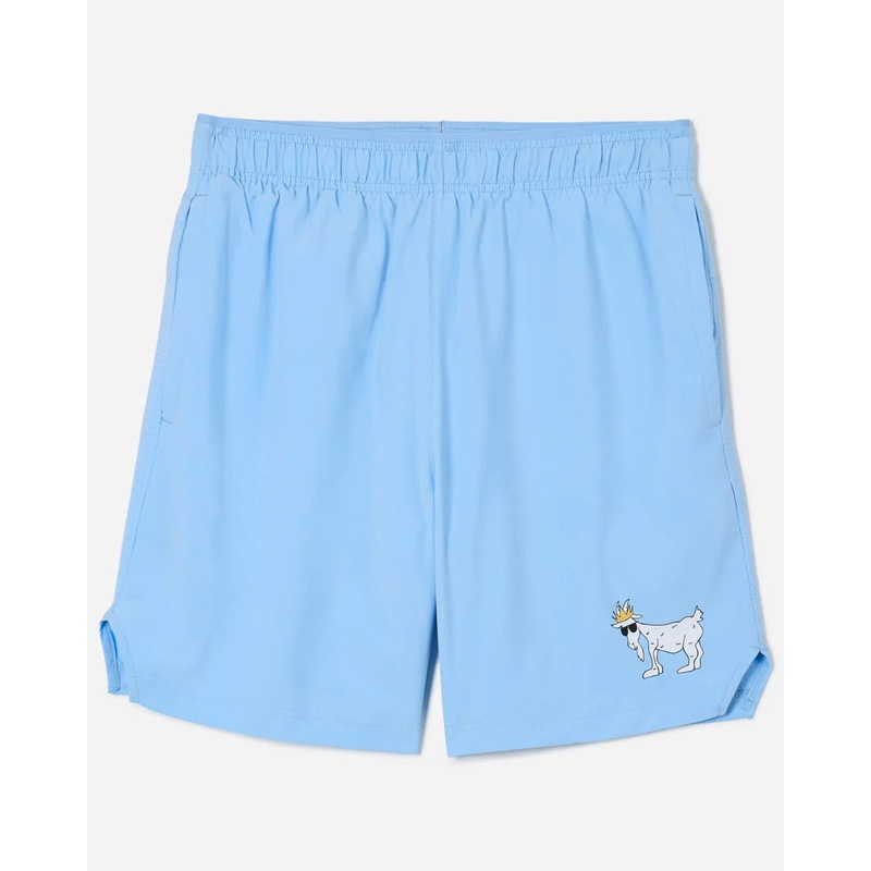 GOAT USA Carolina Blue 7 Athletic Shorts