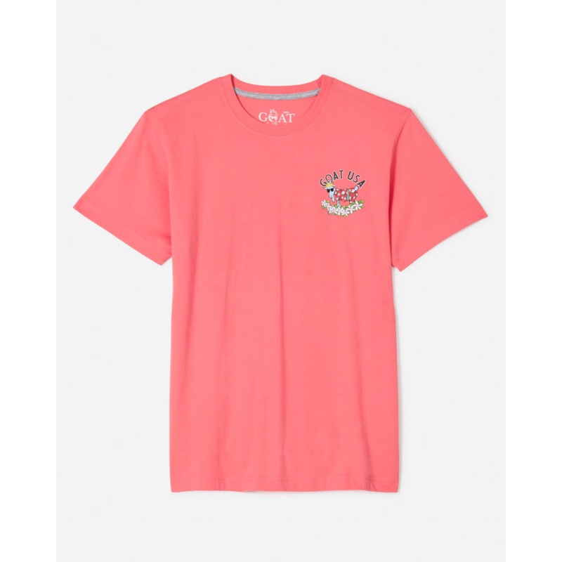 GOAT USA Salmon Vacation T-Shirt
