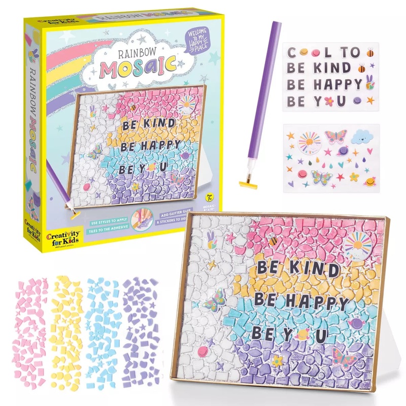 Rainbow Mosaic DIY Art Kit
