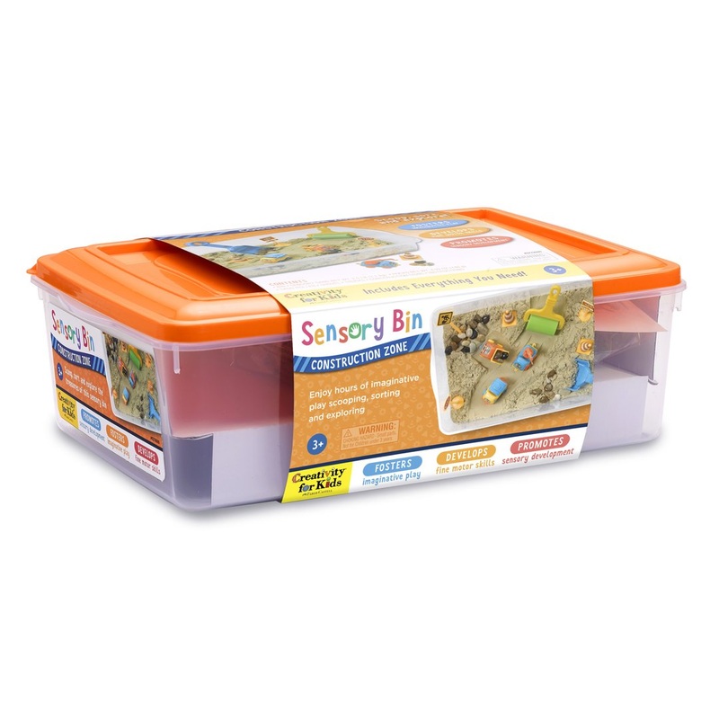 Sensory Bin - Construction Zone