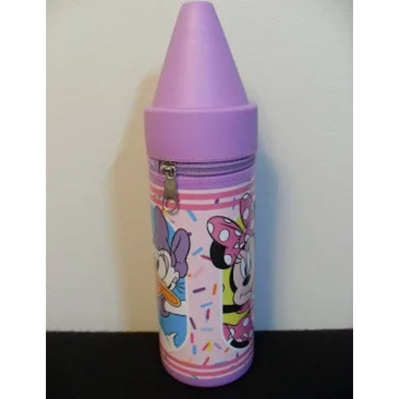 Tara Toy Minnie & Daisy Purple Vinyl Crayons Markers Pencils