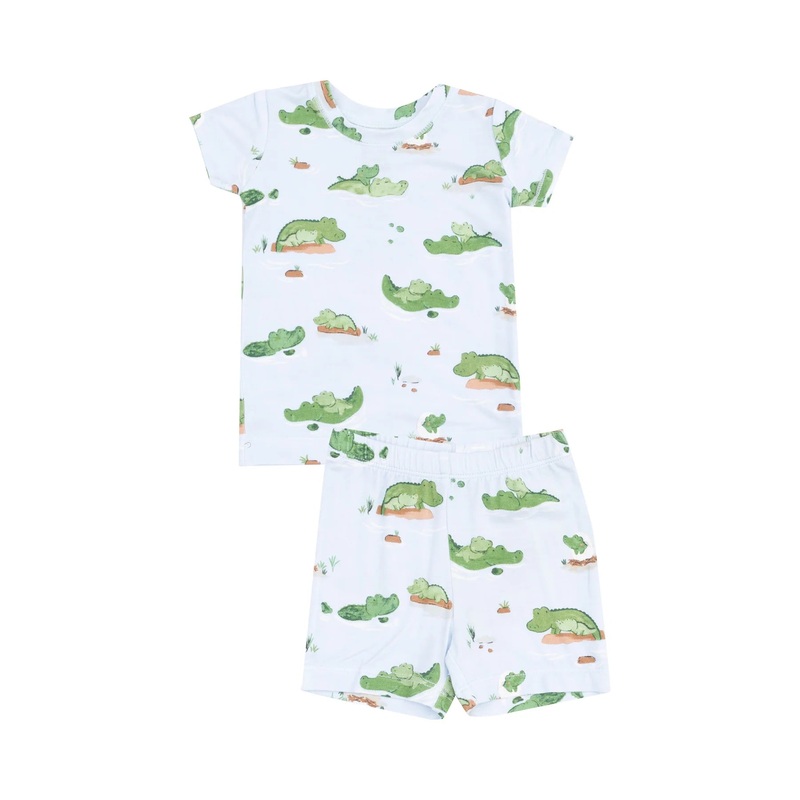 Alligator Blue Lounge wear Short Set