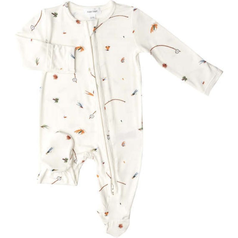 Angel Dear Fly Fishing Zipper Footie