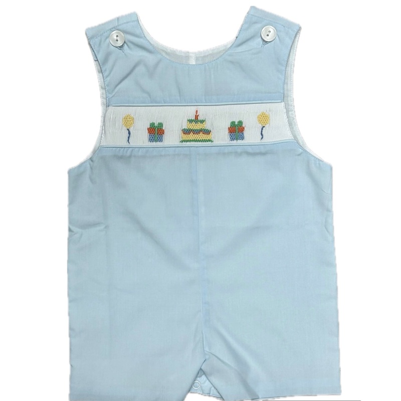 Baby Sen Smocked Birthday Jon Jon