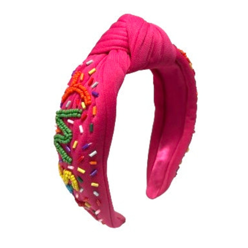 Beaded "It's My Birthday" Headband