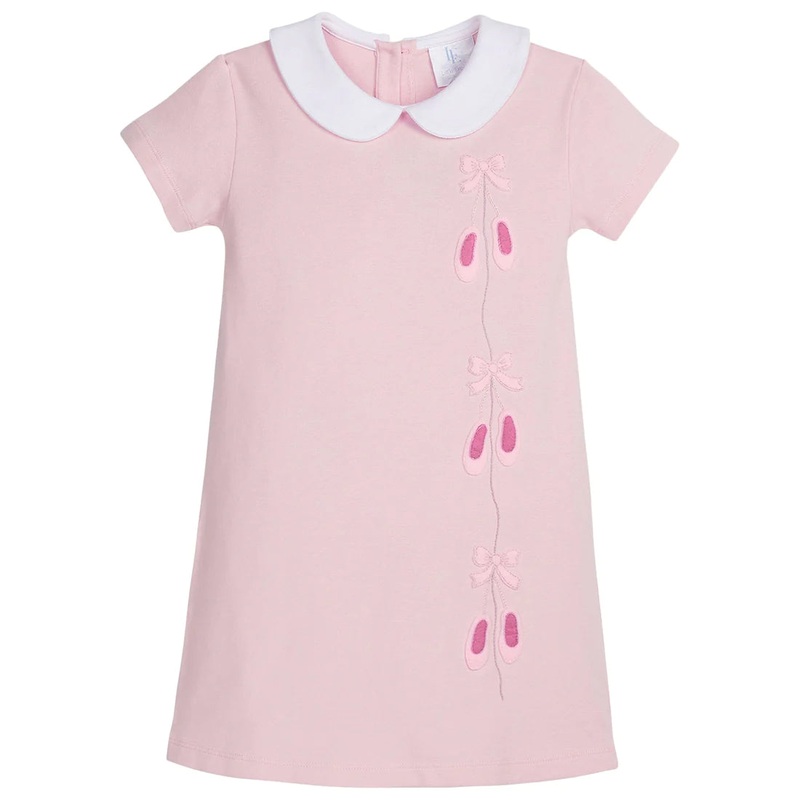 Little English Ballet Applique Libby Dress