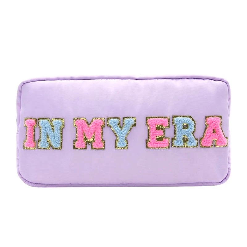 Nylon Varsity Lavender Pouch - In My Era