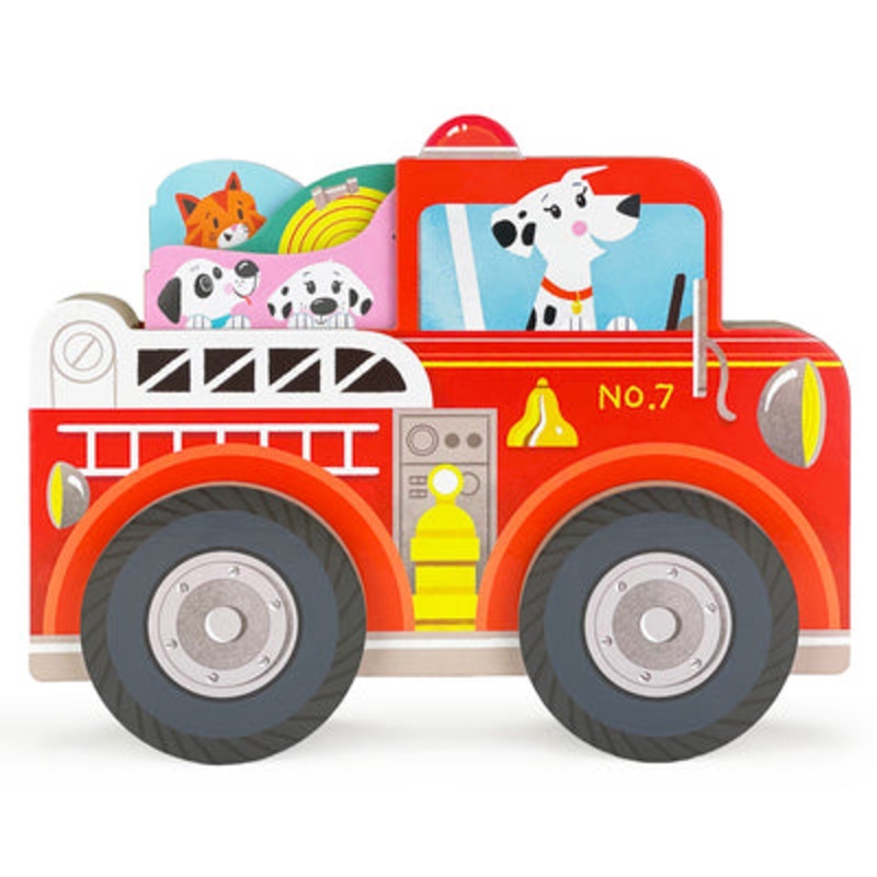 Roll & Play Stories: Fire Truck Tales Board Books