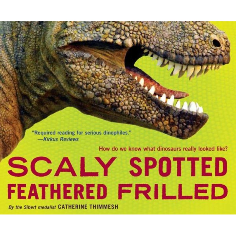 Scaly Spotted Feathered Frilled Dino Book