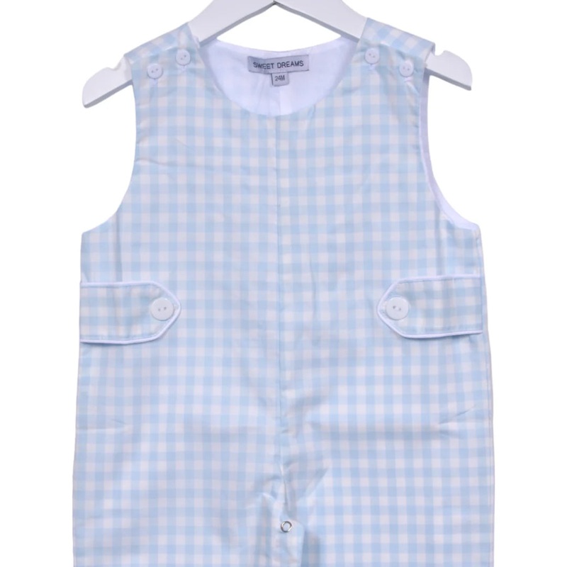 Sweet Dreams Blue Gingham Jon Jon