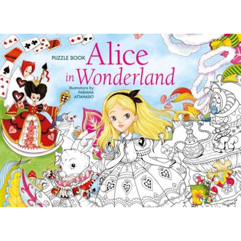 Alice in Wonderland Puzzle Book
