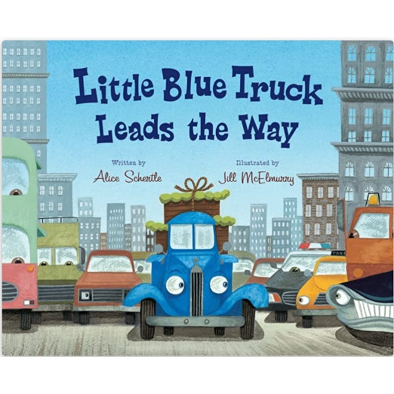 Little Blue Truck Leads the Way Hardcover