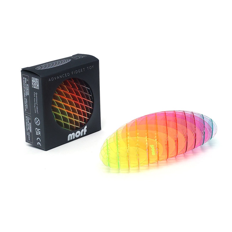 Small Morf Fidget Worm - Rainbow
