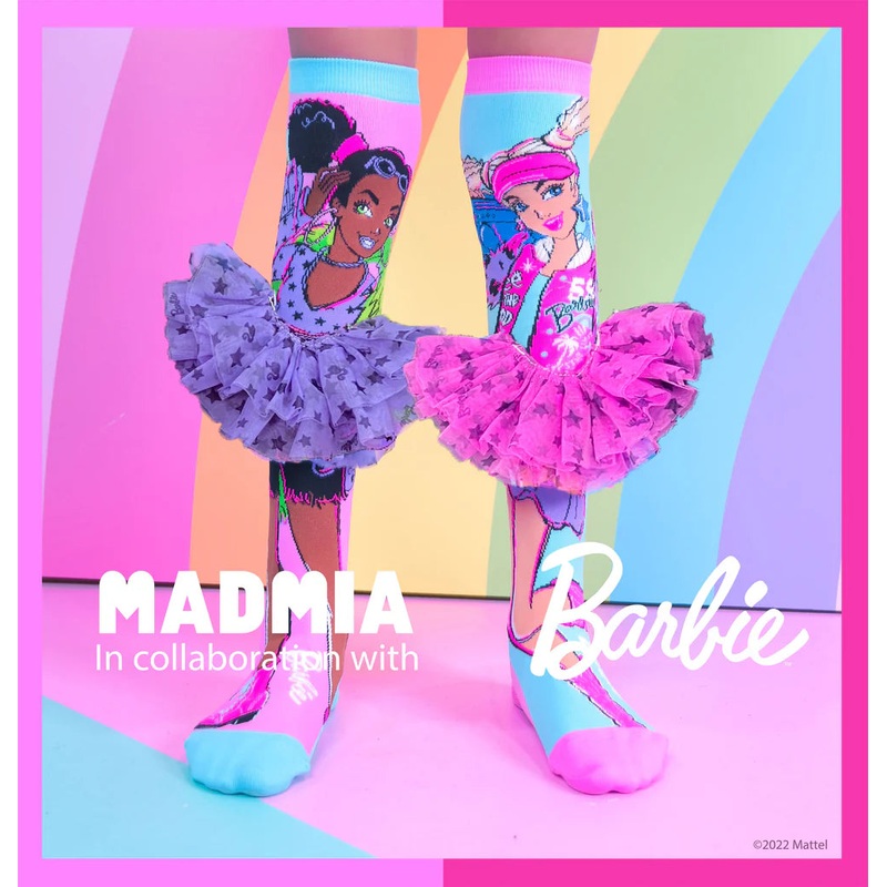 MADMIA Barbie Toddler Socks (Ages 3-5)