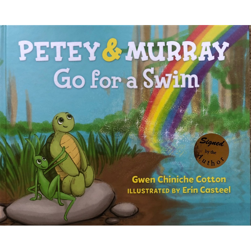 Petey & Murray Go For A Swim