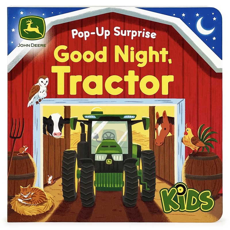 Pop Up Surprise Good Night Tractor Board Book