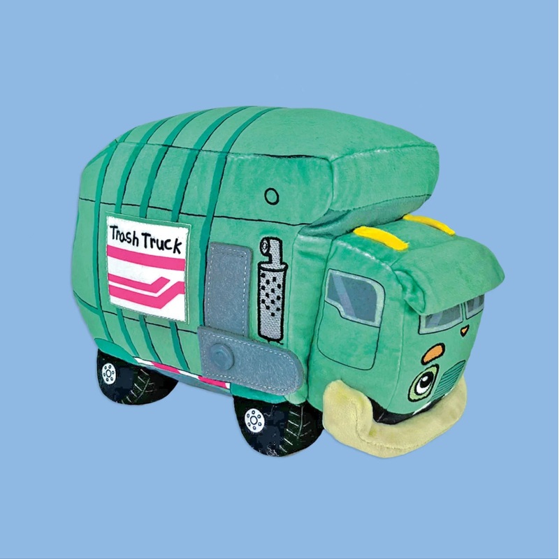 11" Trash Truck Plush Doll