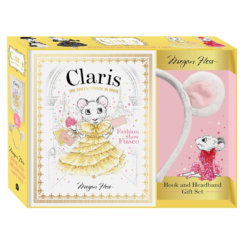 Claris Book and Headband Set