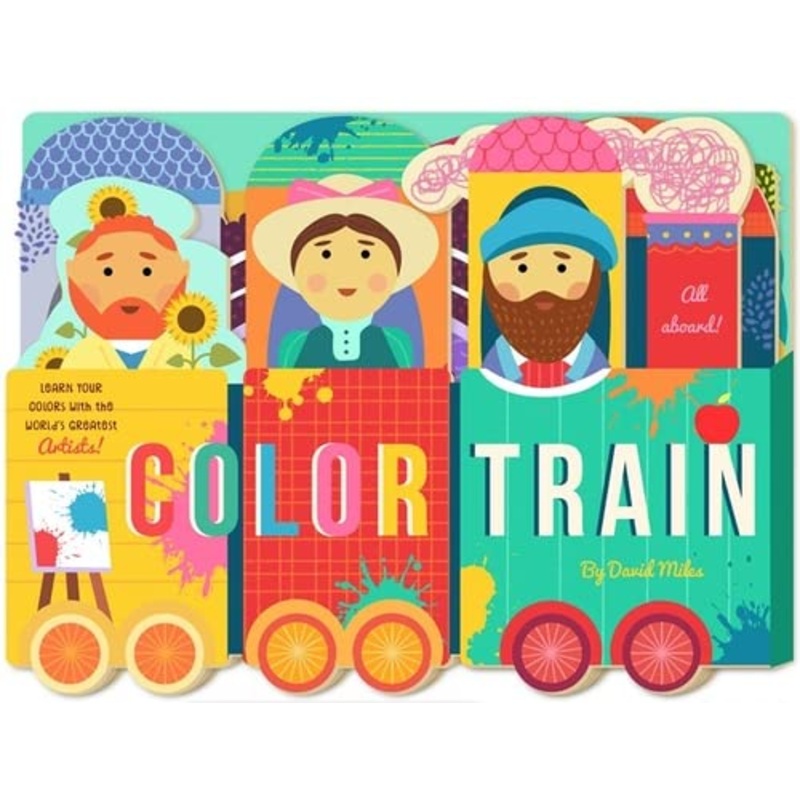 Color Train Board Book