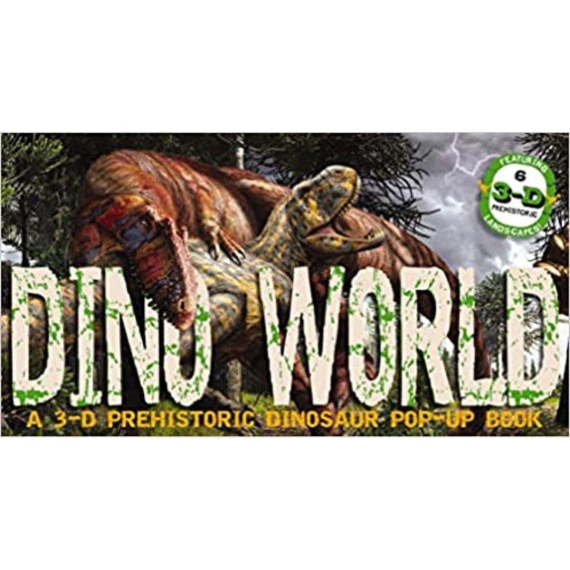 Dino World: 3D Prehistoric Dinosaur Pop-Up Book