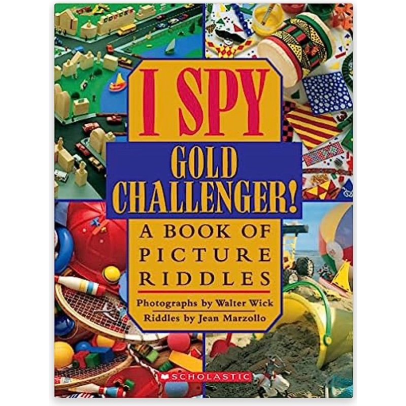 I Spy Gold Challenger! A Book of Picture Riddles