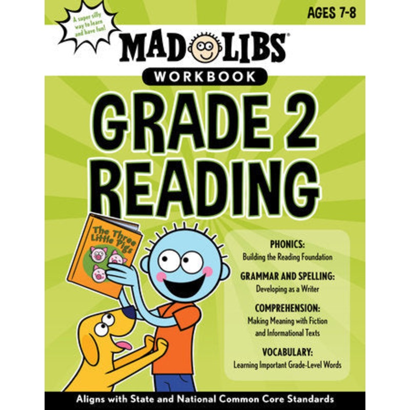 Mad Libs Workbook Grade 2 Reading