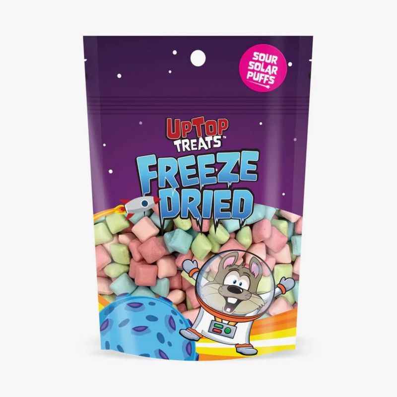 Sour Solar Puffs Freeze Dried Candy