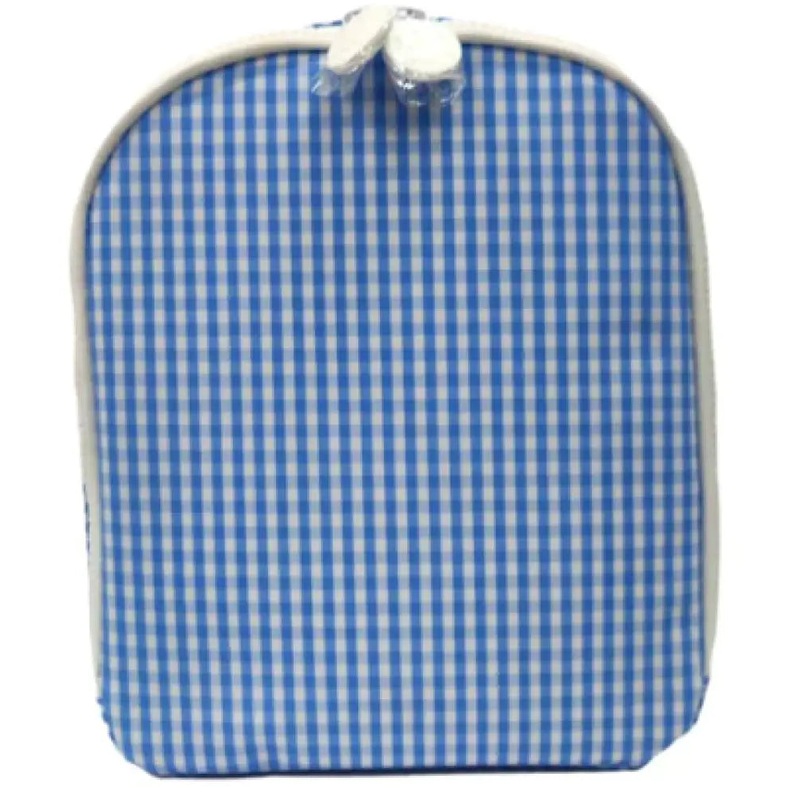 TRVL Bring It Insulated Lunch Bag- Gingham Sky