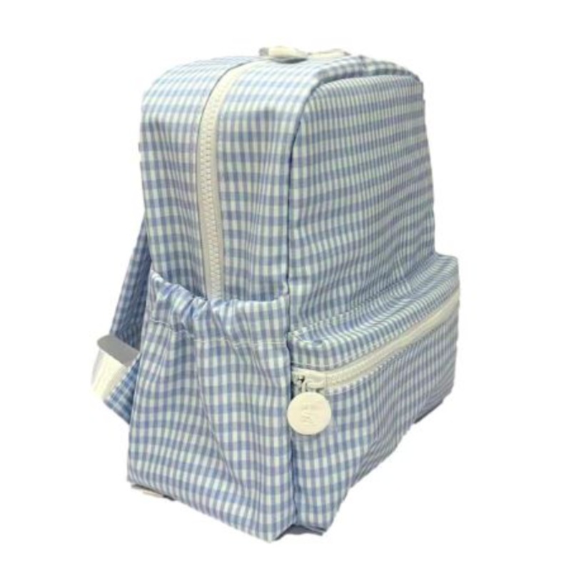 TRVL Mini Backpacker - Gingham Mist