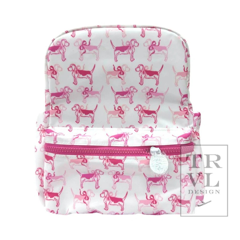 TRVL Mini Backpacker - Pink Puppy Love