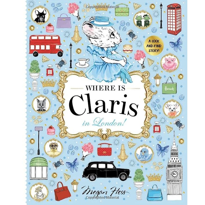 Where is Claris? In London: A Look and Find Book