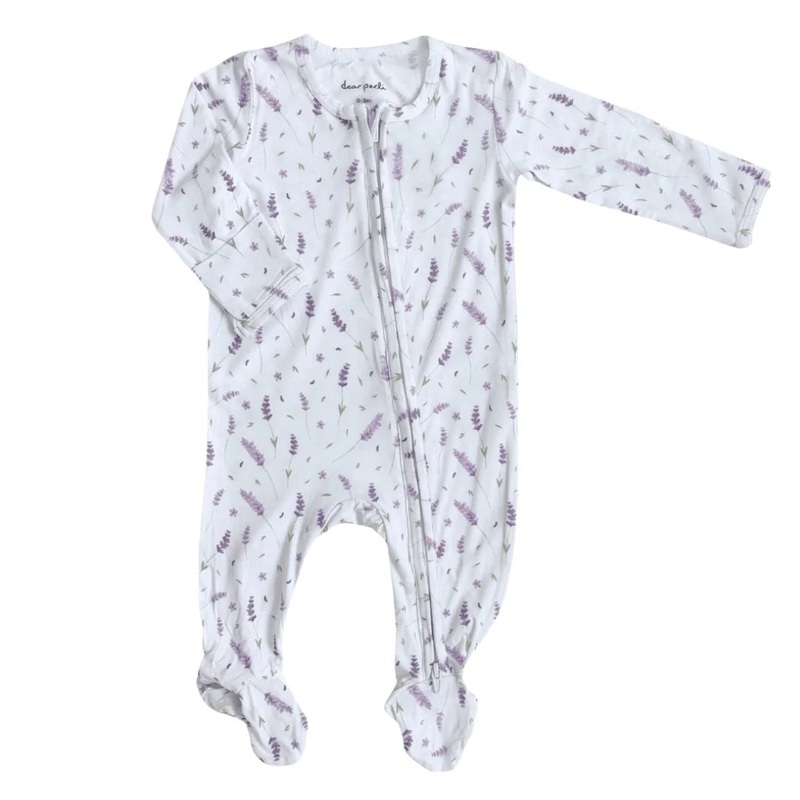 Dear Perli Lavender Footie