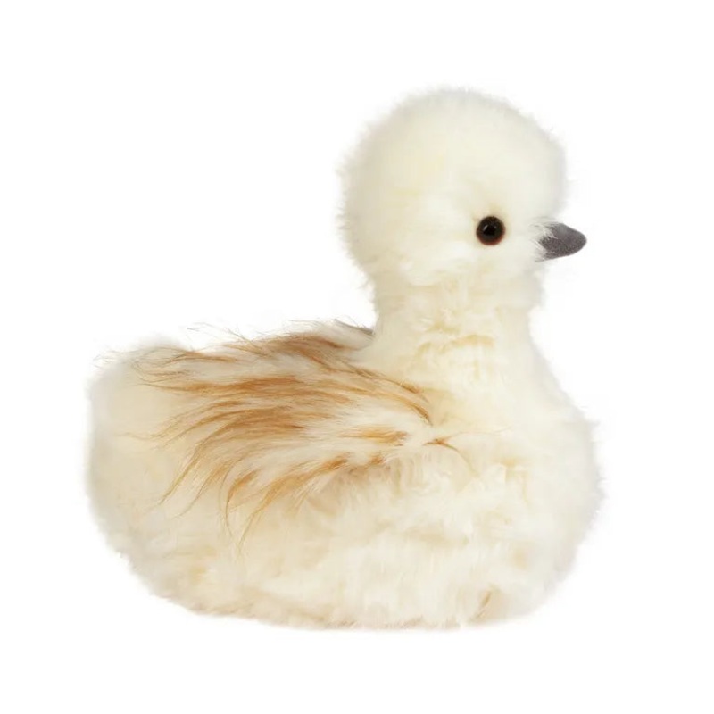 Douglas Tara Large White Silkie Plush Chicken