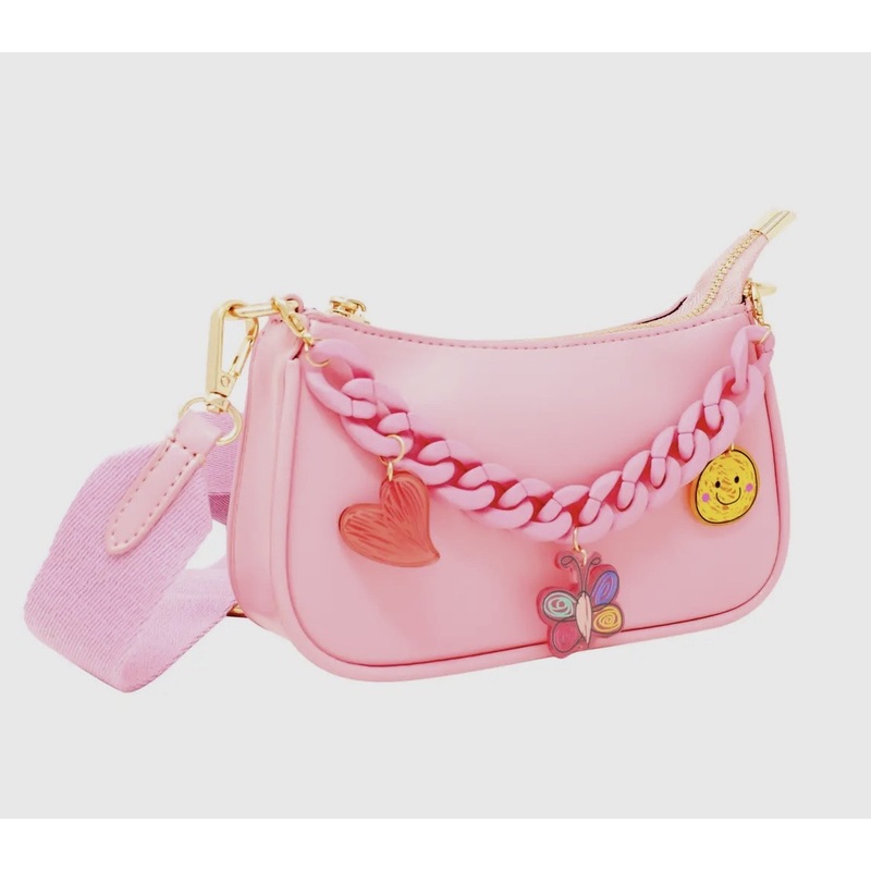 Hobo Jumbo Chain Charm Bag - Pink