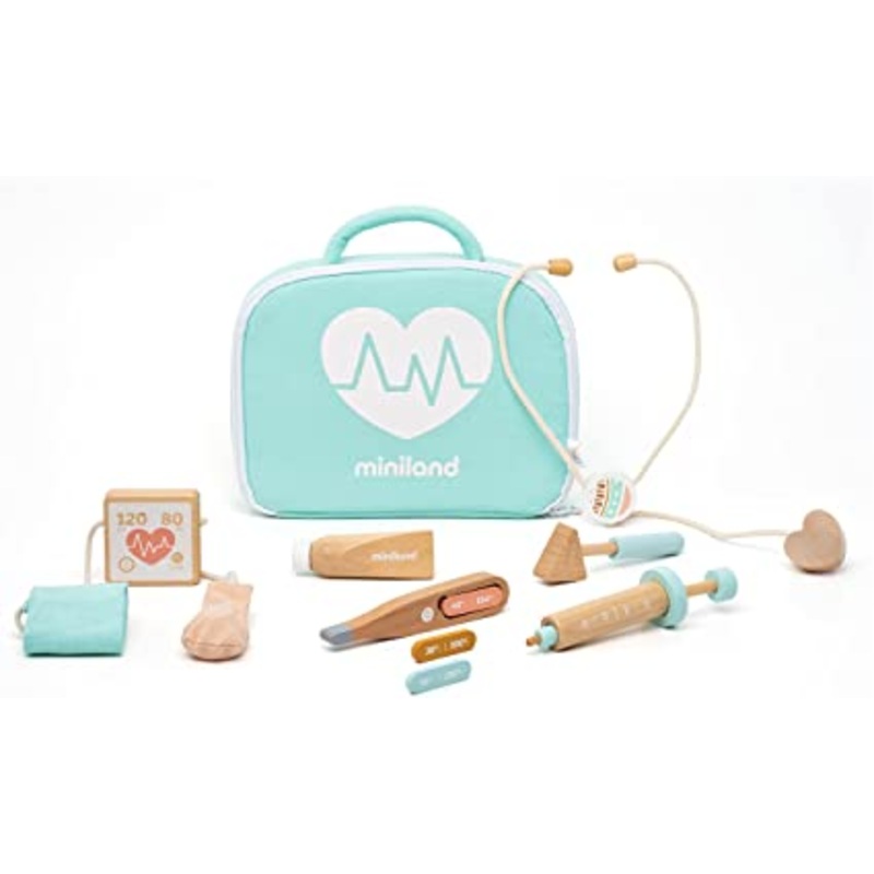 Miniland Doll Wooden Medical Set