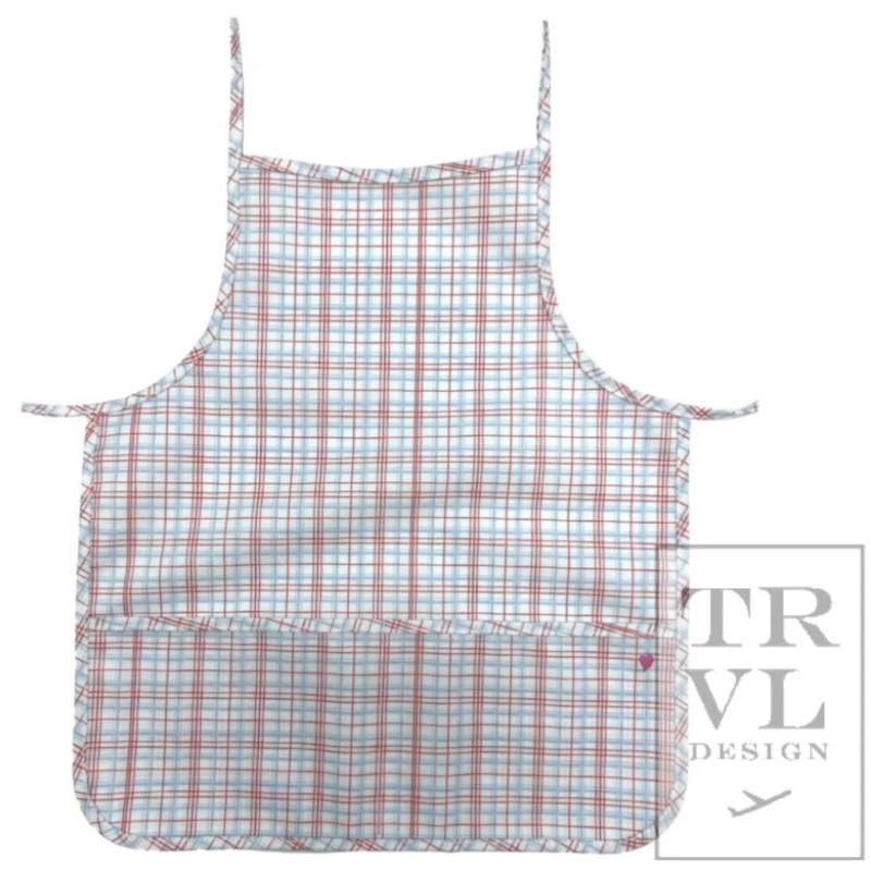 TRVL Apron - Classic Red Plaid