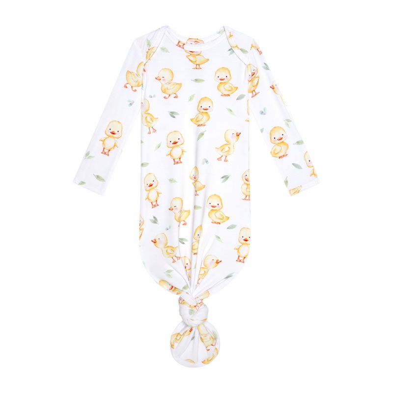 0/3M Posh Peanut Basic Knotted Gown - Vadim