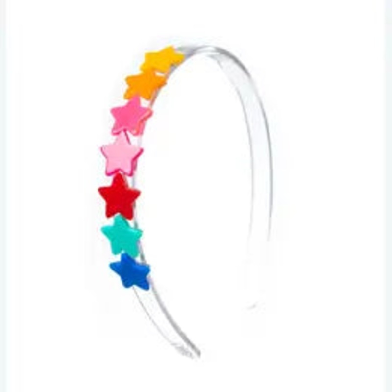 Acrylic Headband - Centipede Stars