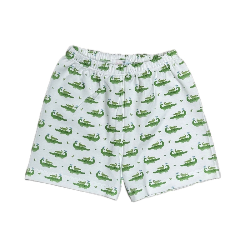 Baby Loren Alligator Knit Shorts