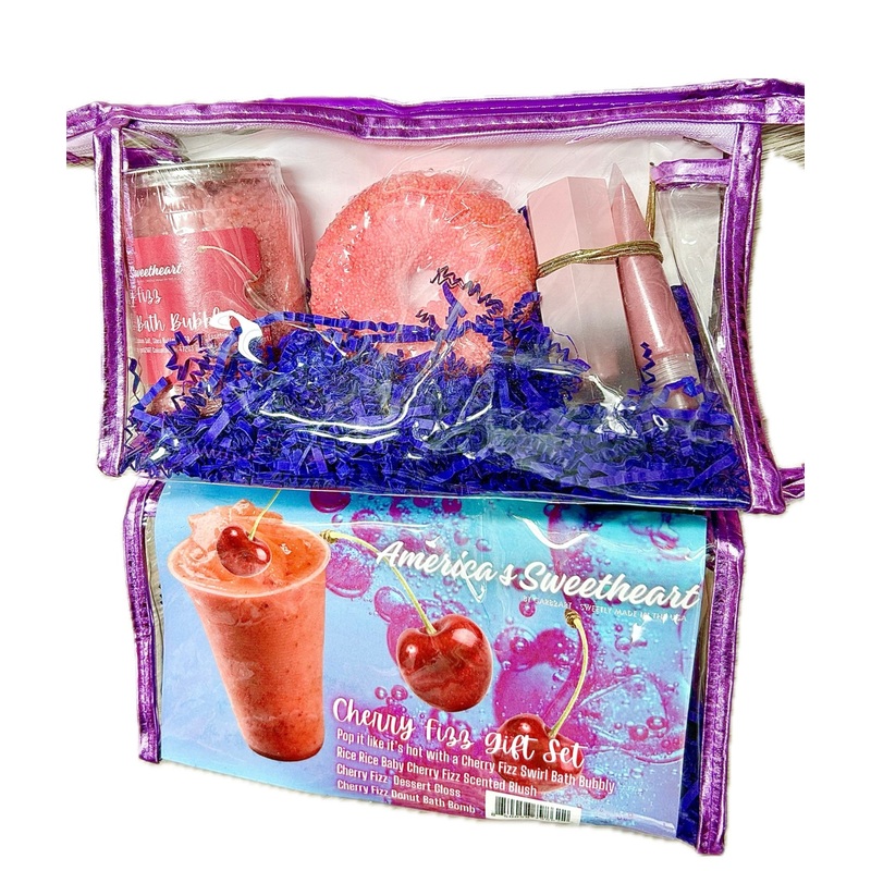 Garb2Art Cherry Fizz Bath/Spa Gift Set