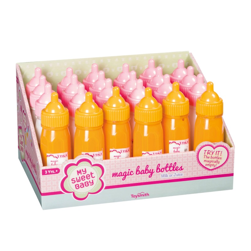 Large Magic Baby Bottles (Choice of Milk or Orange Juice)