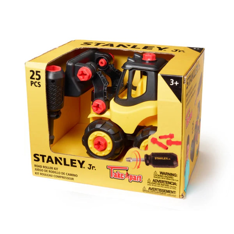 Red Toolbox Stanley Jr. Take Apart Front Loader