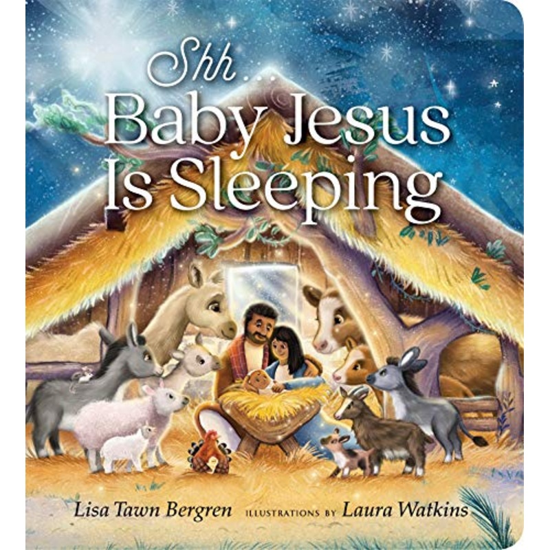 Shh...Baby Jesus is Sleeping Board Book
