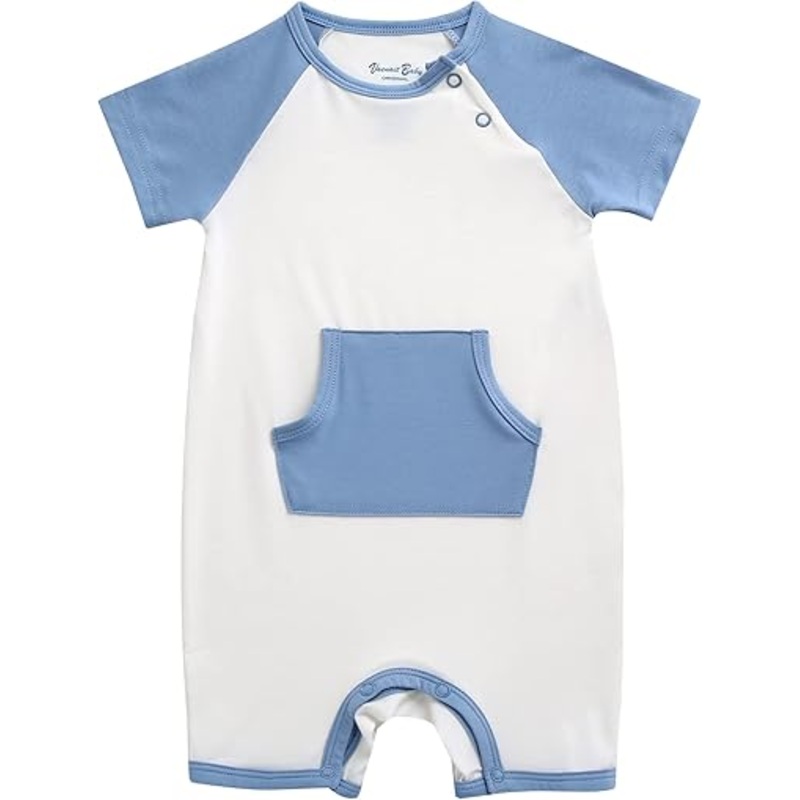 Vaenait Baby Blue Romper