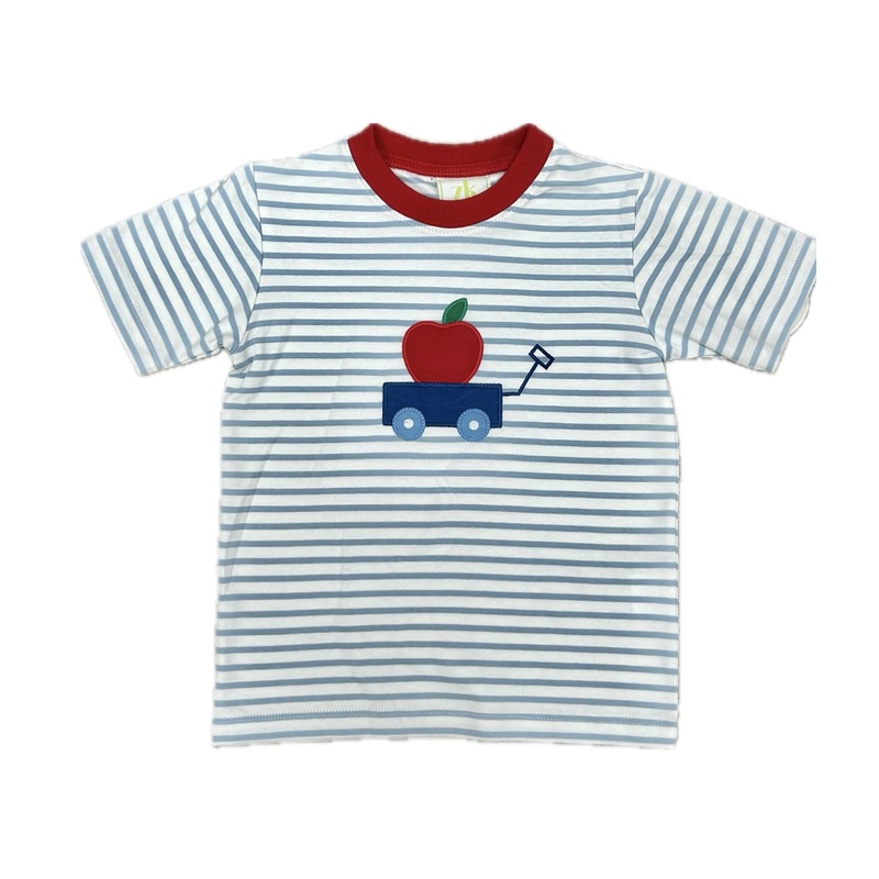 Zuccini Kids Harrys Play Tee - Apple in Wagon