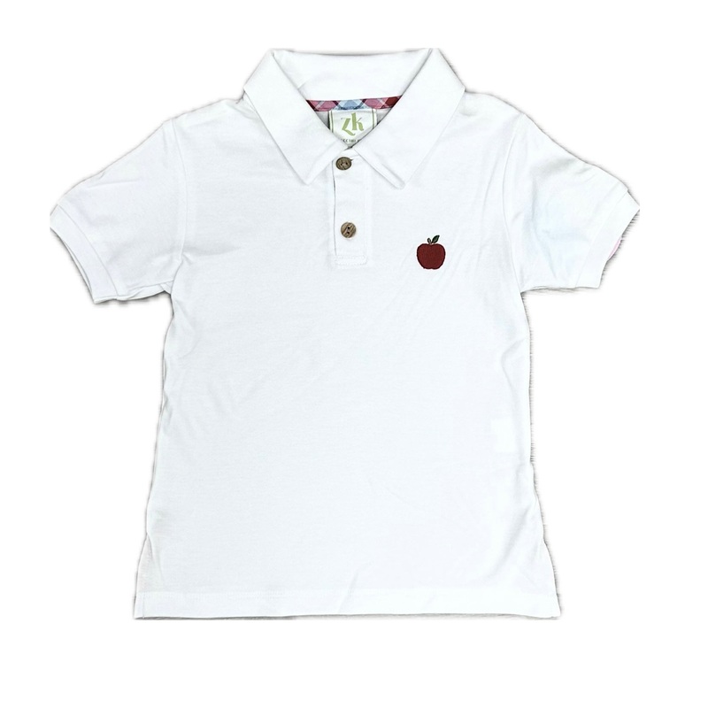 Zuccini Kids Ian Knit Polo - Apple
