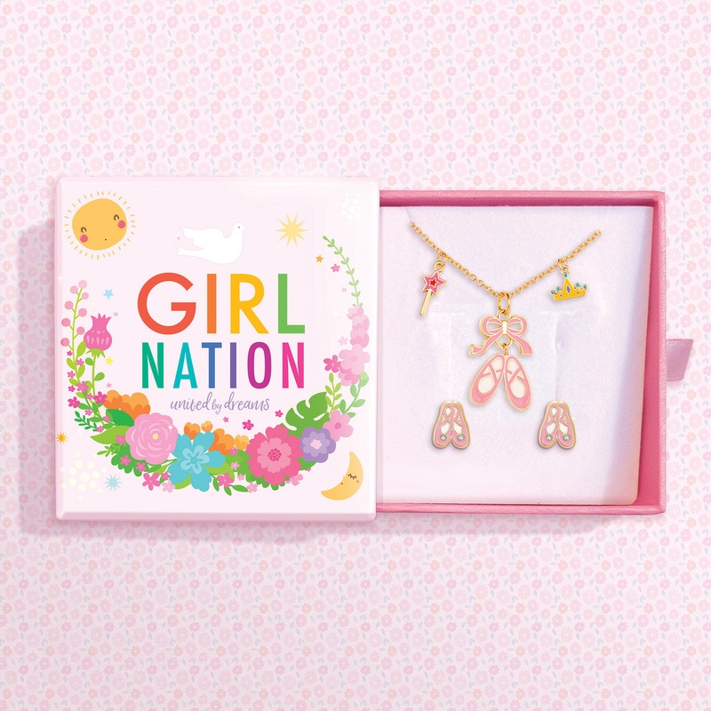 Jewelry Box Set - Necklace & Earrings