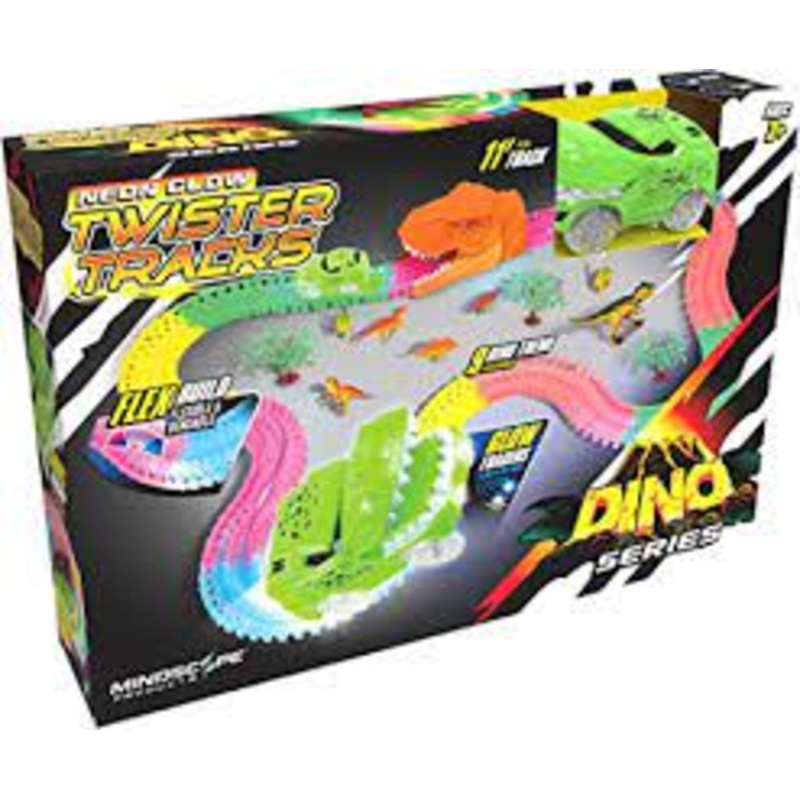 Neon Glow Twister Tracks Dino Series